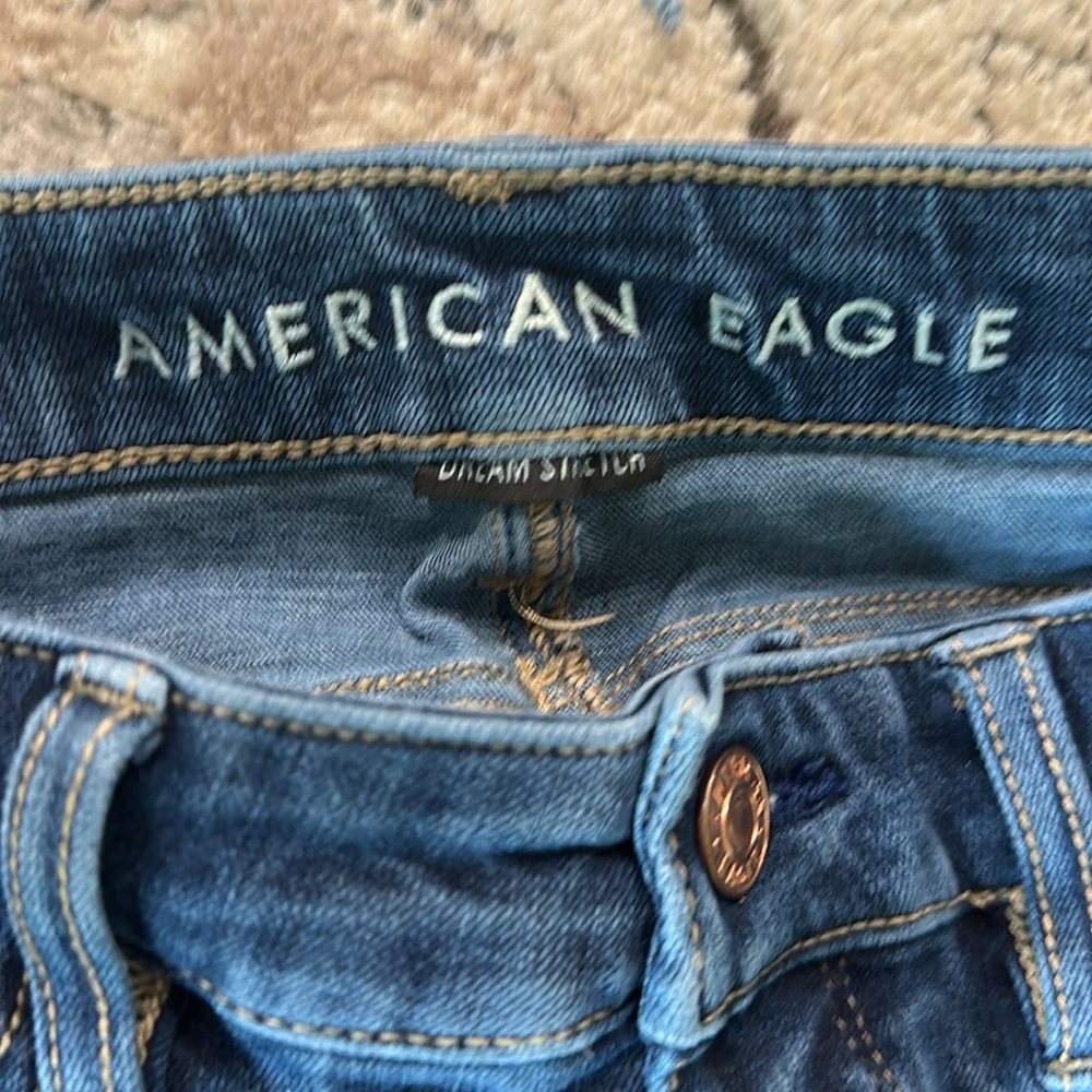 5/$22 American Eagle jeggings size 0 short - Picture 2 of 5
